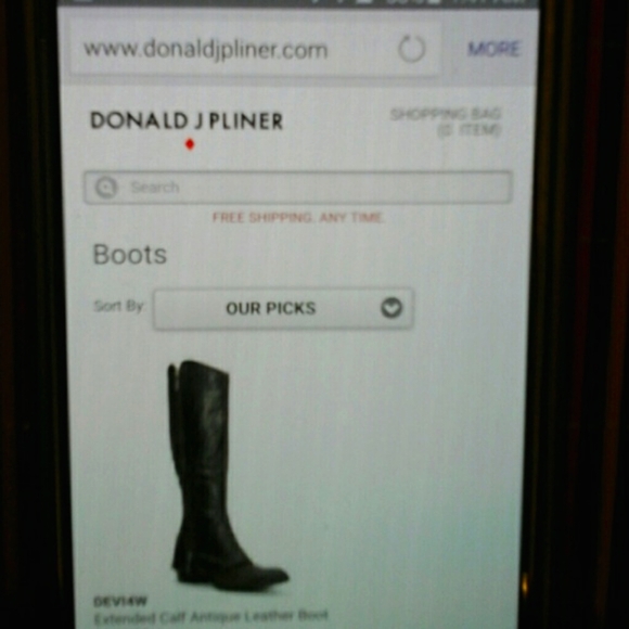 Donald J Pliner Cowhide Sueade Boots - Amazing! Worn 3 times. - Picture 4 of 4
